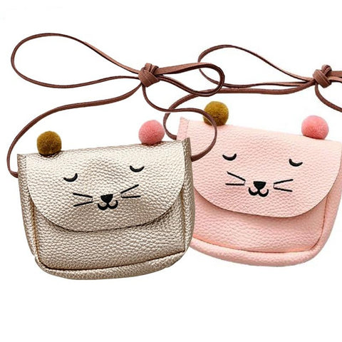 Children Shoulder Bag Mini Cat Ear Bags
