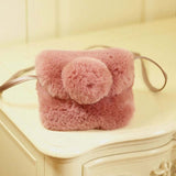 Rabbit Bowknot Mini Messenger Bag