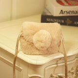 Rabbit Bowknot Mini Messenger Bag